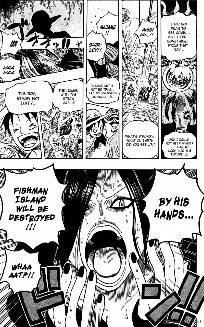 One Piece - Chapter 610 : The Fortuneteller Madam Shirley