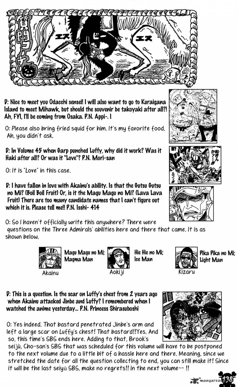 One Piece - Chapter 610 : The Fortuneteller Madam Shirley