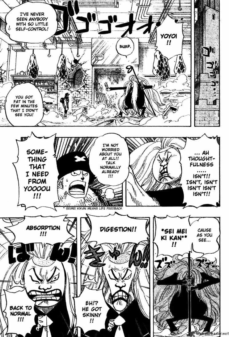 One Piece - Chapter 406 : Seimei Kikan