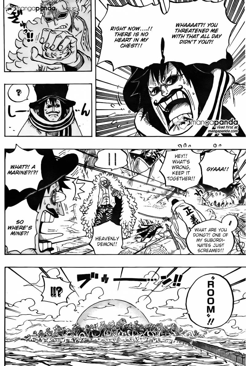 One Piece - Chapter 723 : A Change Of Plans.