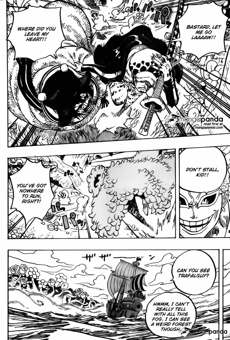 One Piece - Chapter 723 : A Change Of Plans.