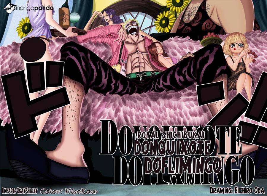 One Piece - Chapter 723 : A Change Of Plans.