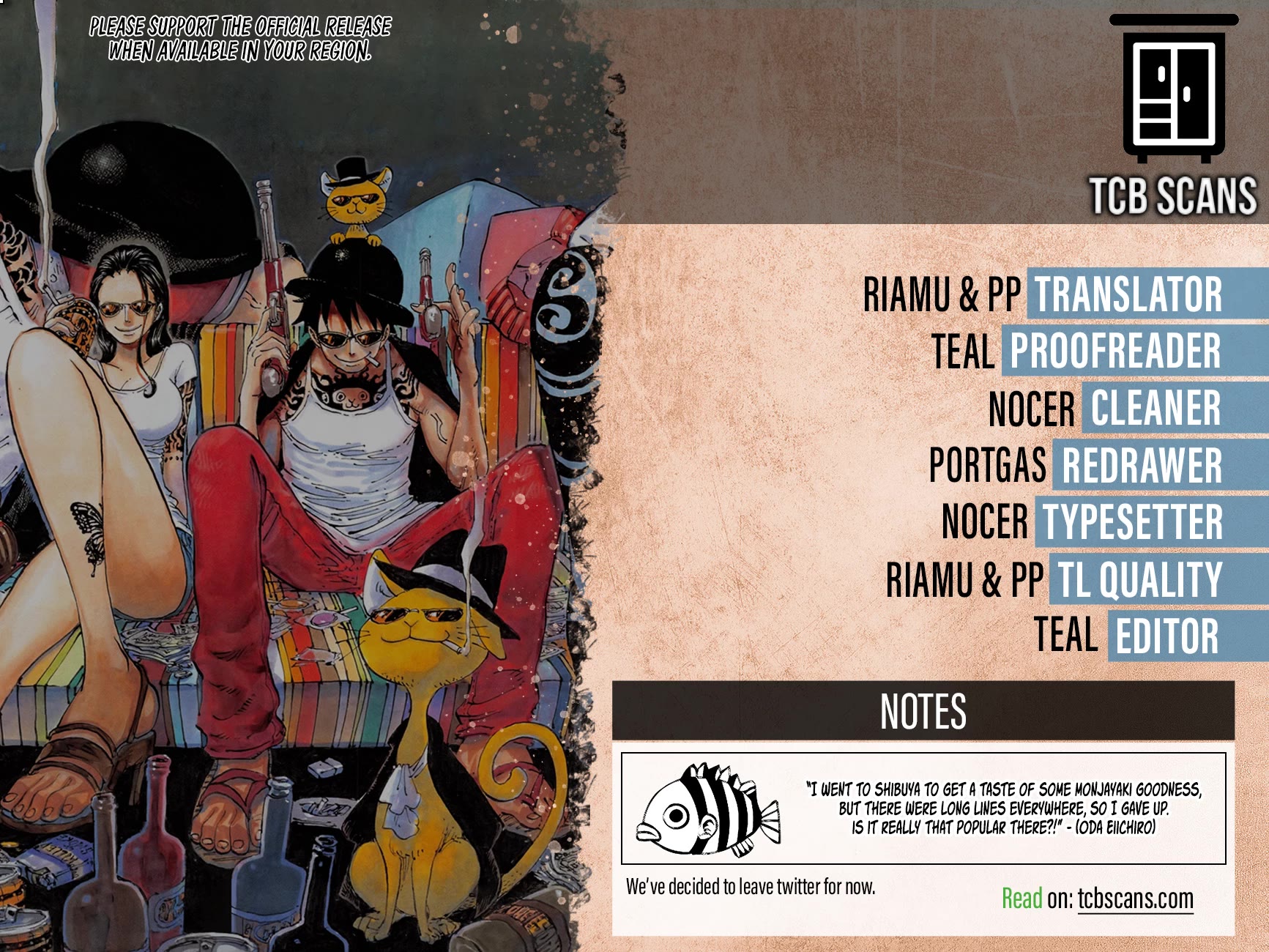 One Piece - Chapter 1109: Termination