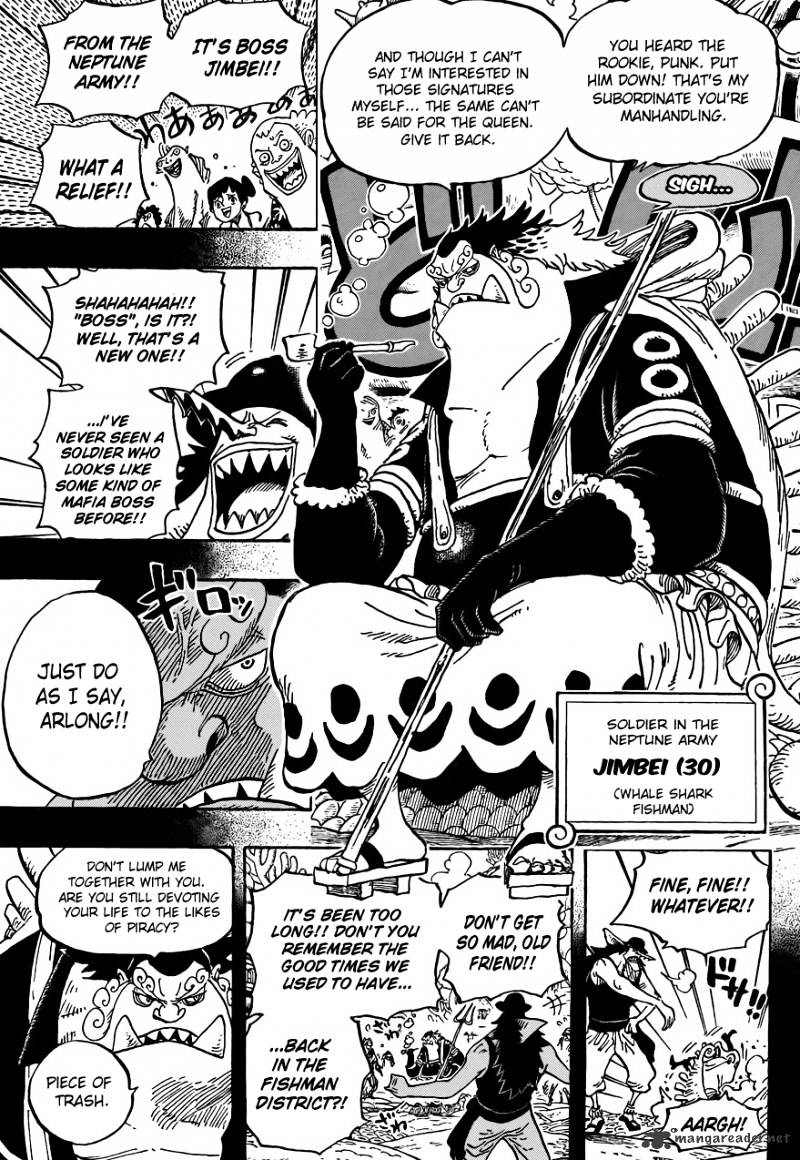 One Piece - Chapter 621 : Otohime And Tiger