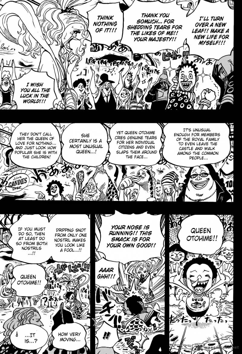 One Piece - Chapter 621 : Otohime And Tiger