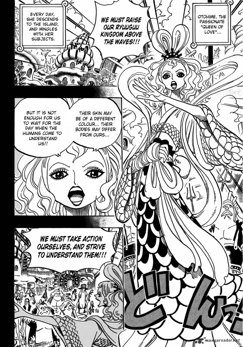 One Piece - Chapter 621 : Otohime And Tiger