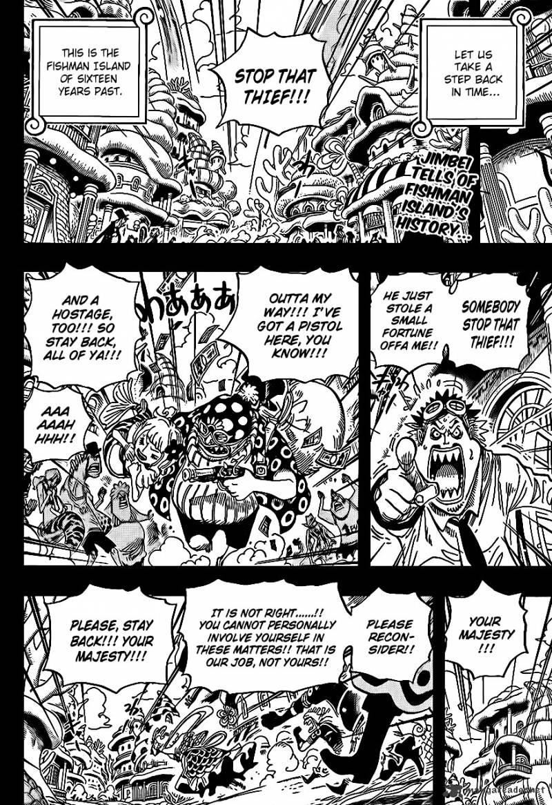 One Piece - Chapter 621 : Otohime And Tiger