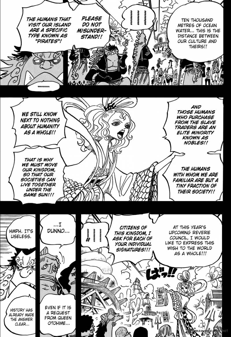 One Piece - Chapter 621 : Otohime And Tiger