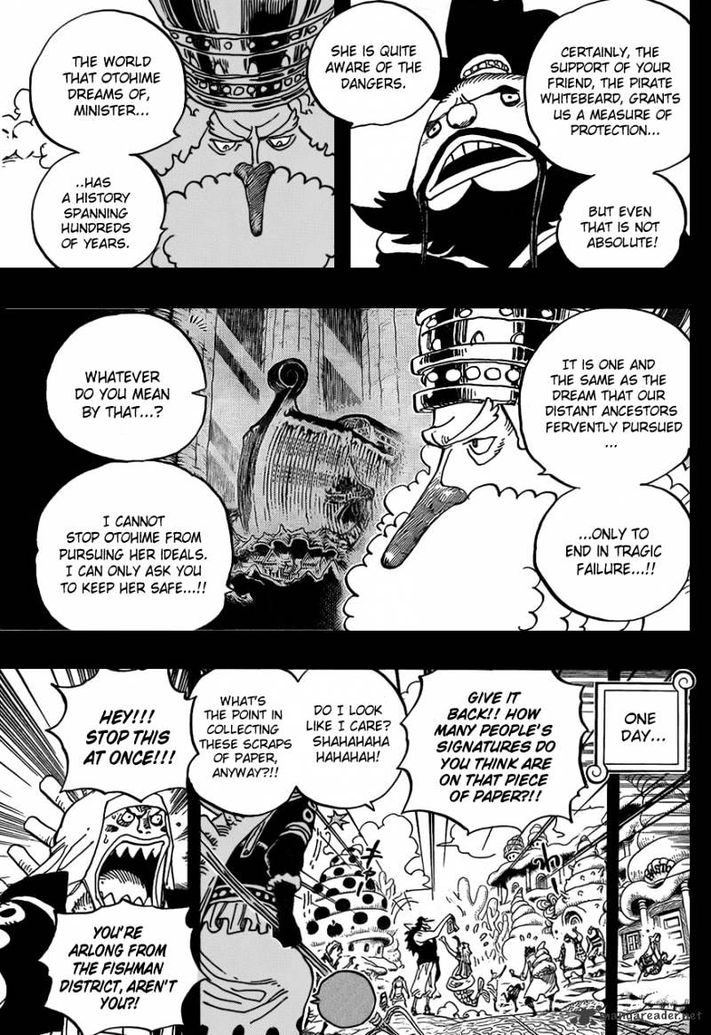 One Piece - Chapter 621 : Otohime And Tiger