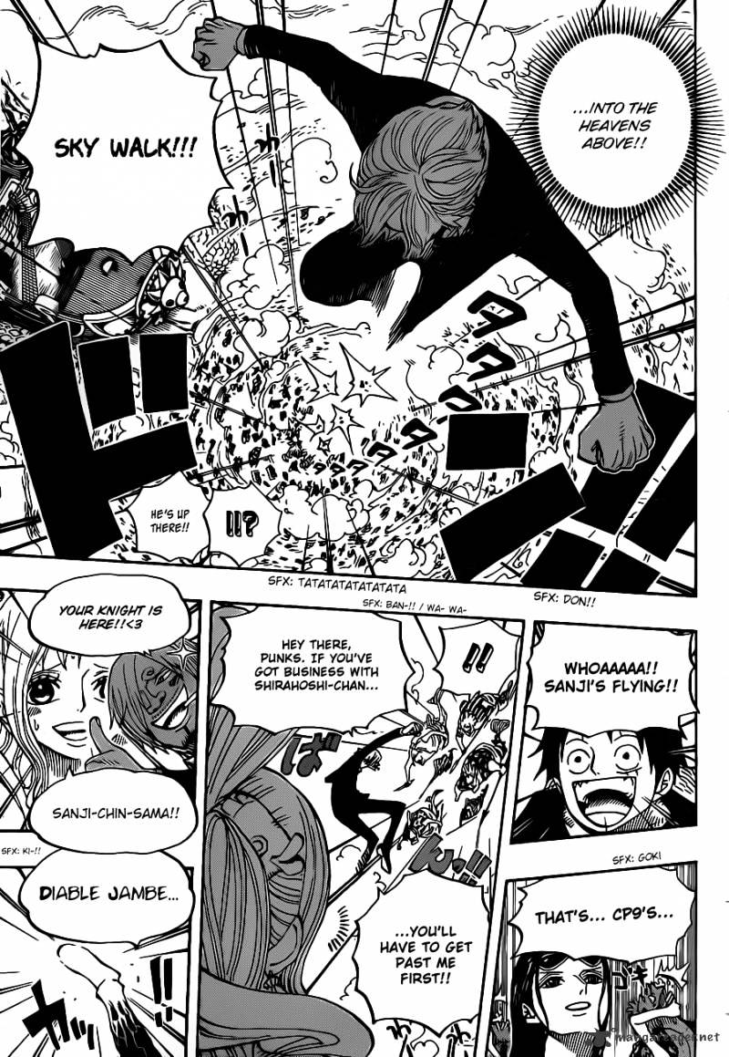 One Piece - Chapter 635 : So Grotesque I Could Fly