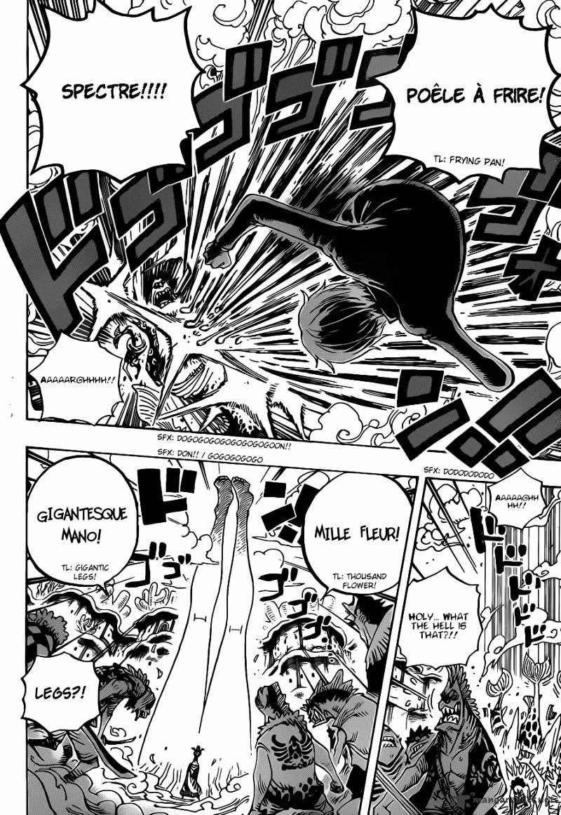 One Piece - Chapter 635 : So Grotesque I Could Fly