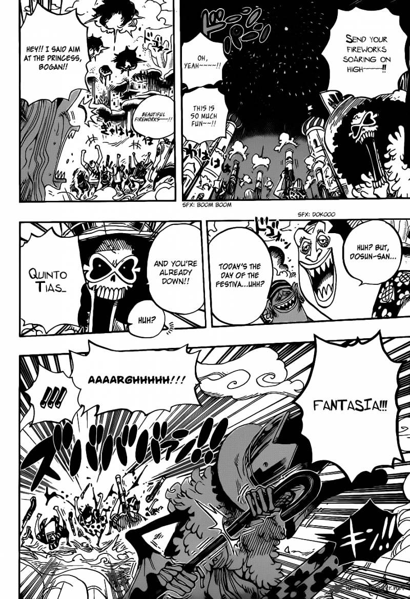 One Piece - Chapter 635 : So Grotesque I Could Fly