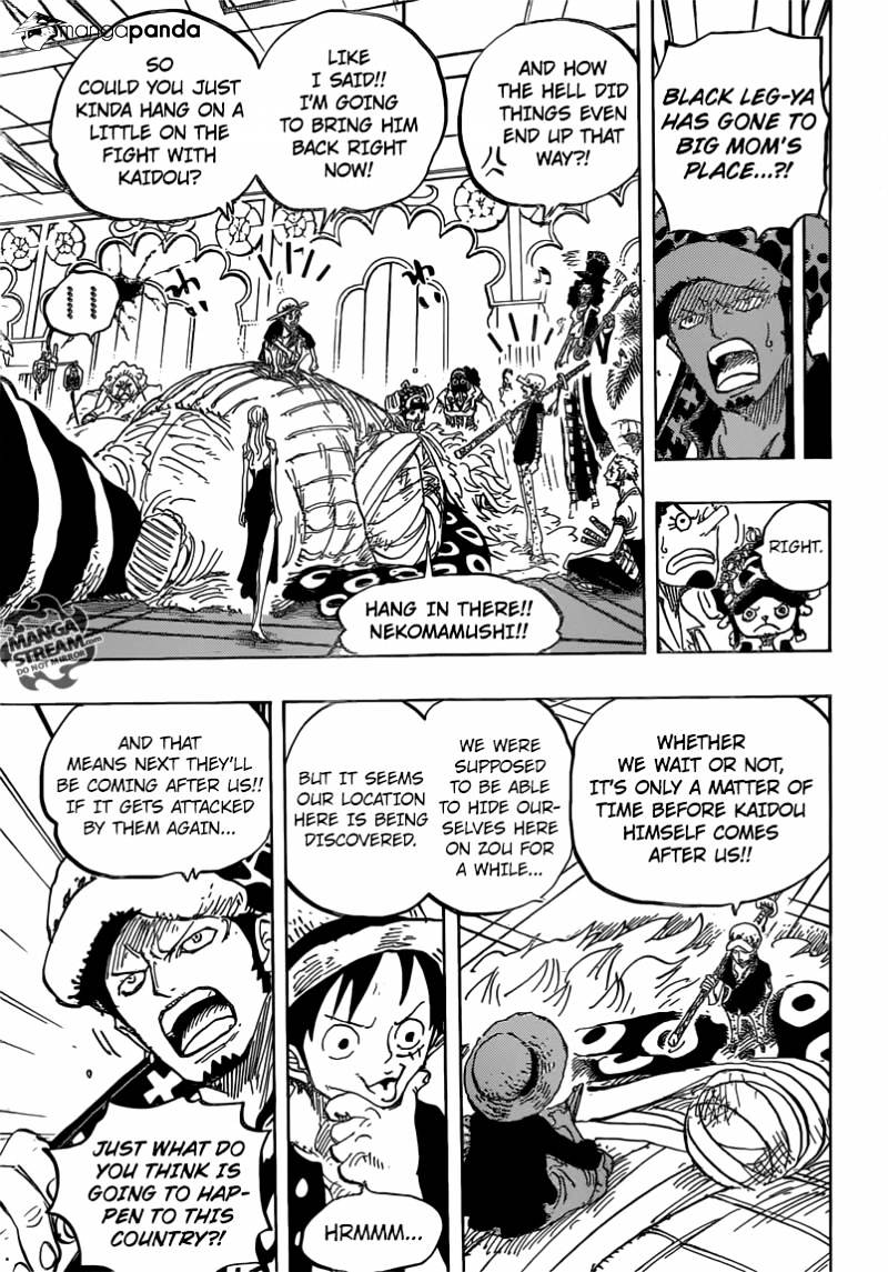 One Piece - Chapter 815 : Take Me With You