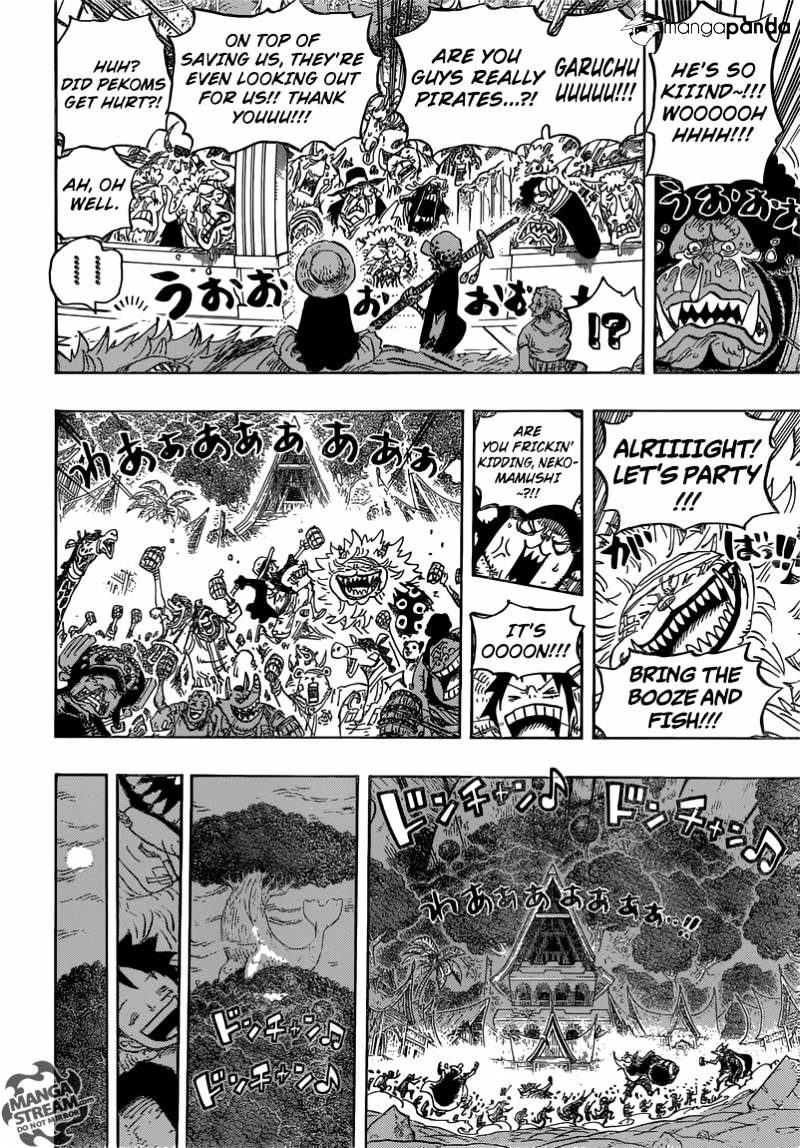 One Piece - Chapter 815 : Take Me With You