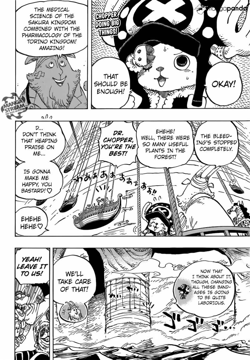 One Piece - Chapter 822 : Descending The Elephant