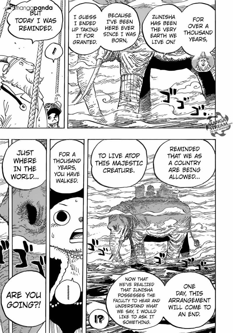 One Piece - Chapter 822 : Descending The Elephant