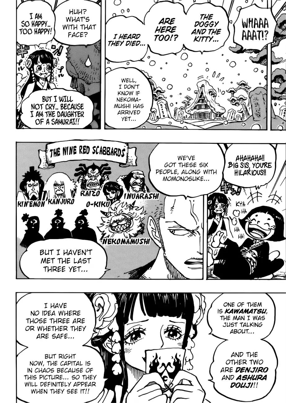 One Piece - Chapter 939: An Old Hyourse Knows The Way