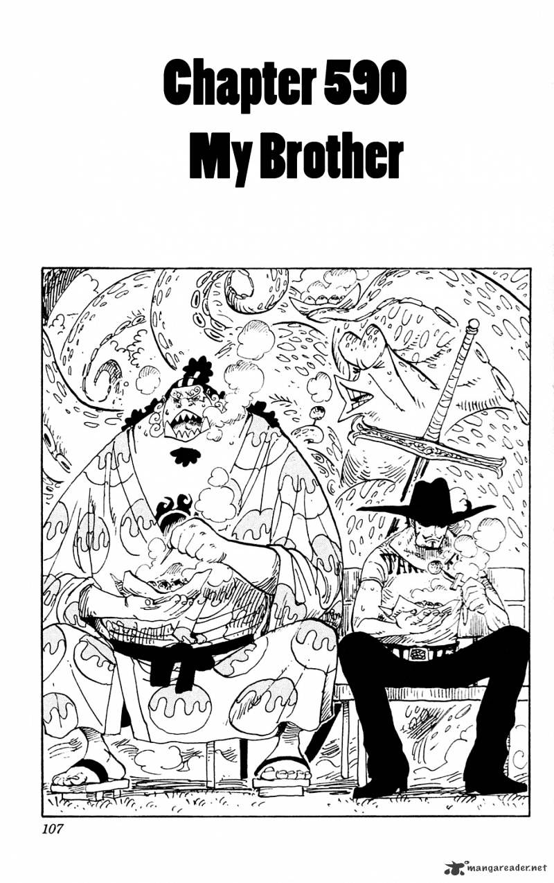 One Piece - Chapter 590 : Little Bro