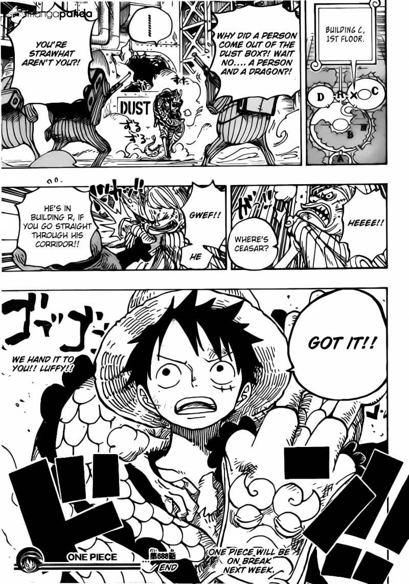 One Piece - Chapter 688 : Mocha