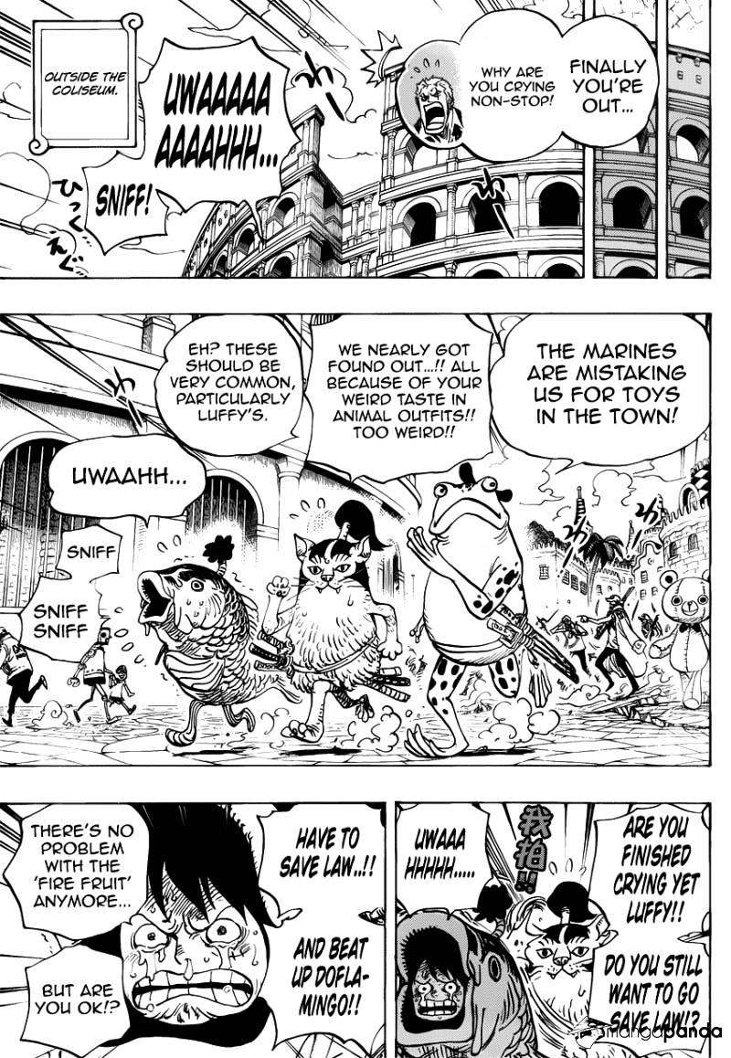 One Piece - Chapter 731 : Dressrosa Operation Sop