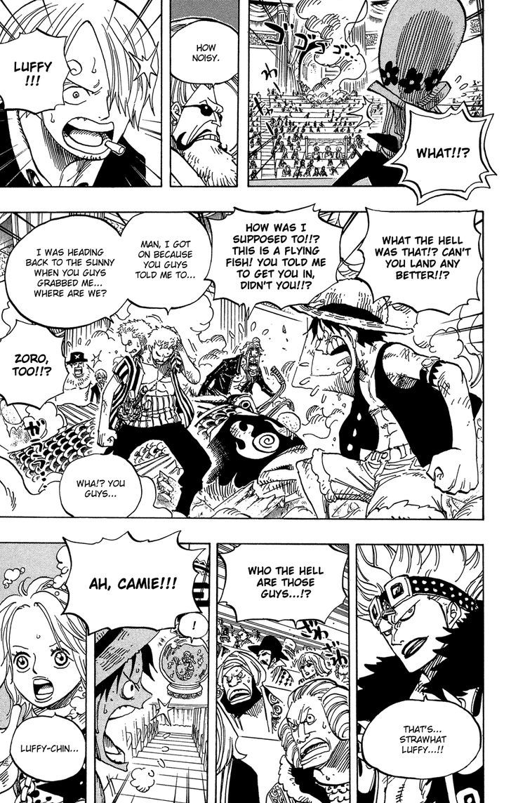 One Piece - Chapter 502 : The Tenryuubito Incident