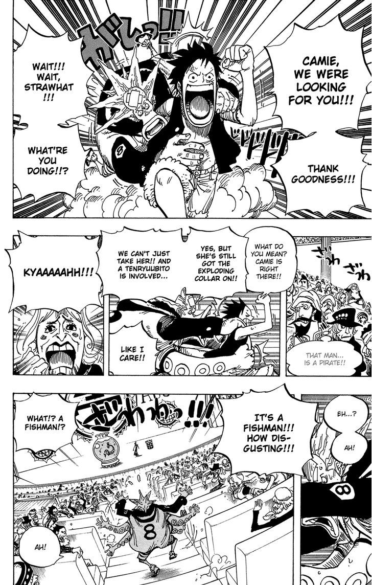 One Piece - Chapter 502 : The Tenryuubito Incident