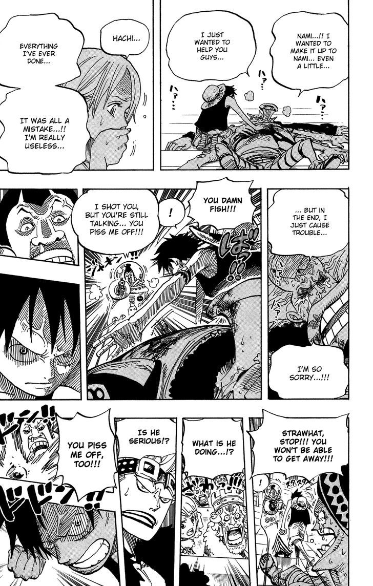 One Piece - Chapter 502 : The Tenryuubito Incident