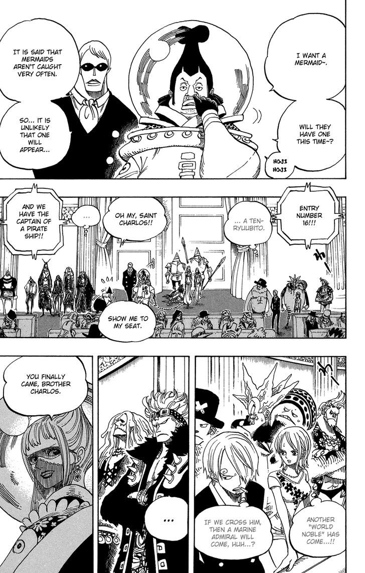 One Piece - Chapter 502 : The Tenryuubito Incident