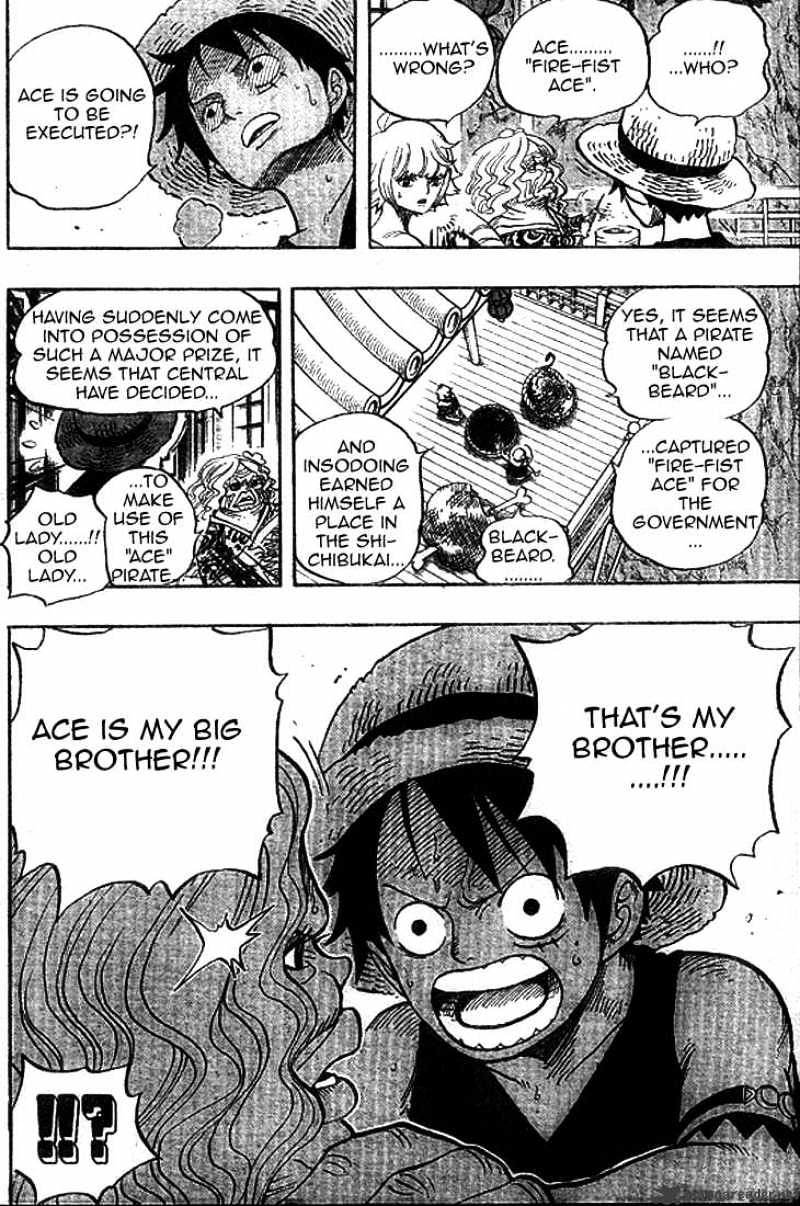 One Piece - Chapter 522 : A Fatal Disease