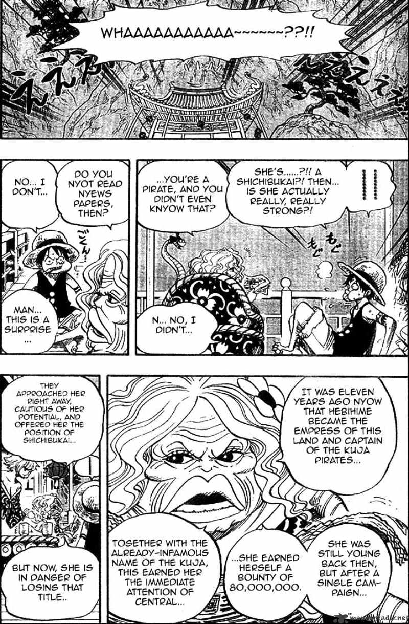 One Piece - Chapter 522 : A Fatal Disease