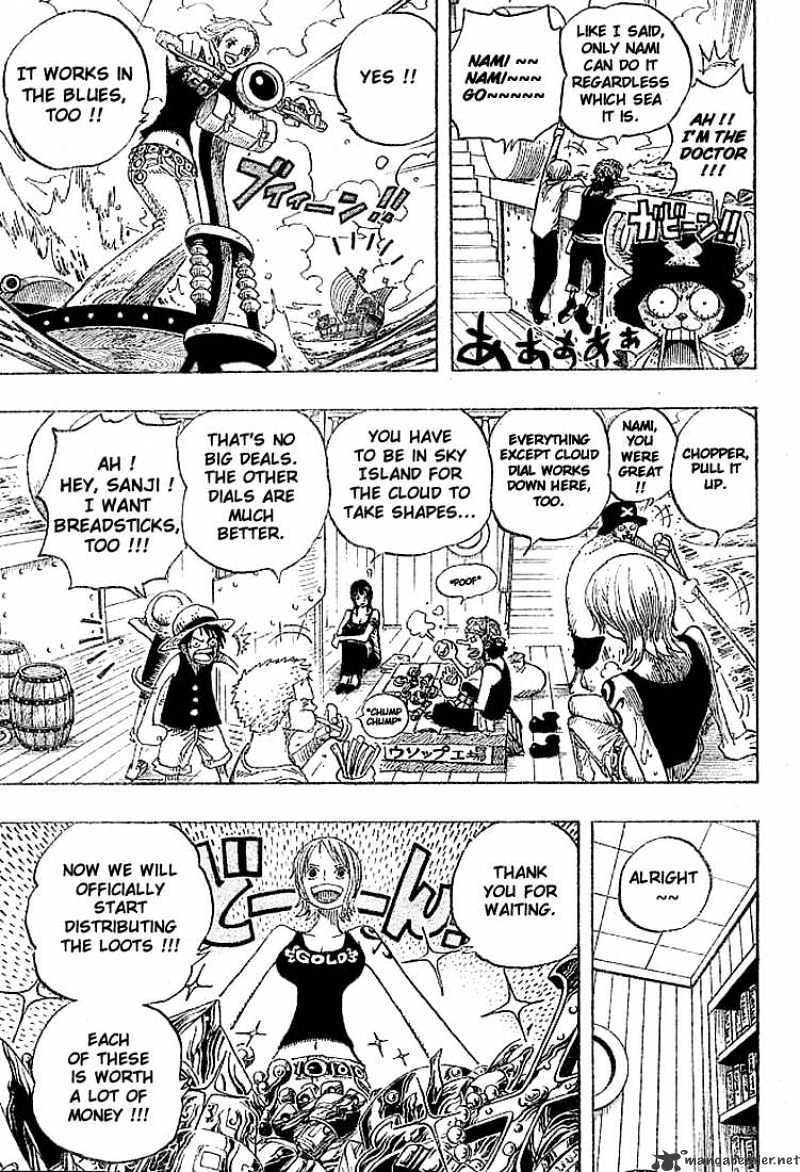 One Piece - Chapter 303 : The Pirates With Tones Of Gold