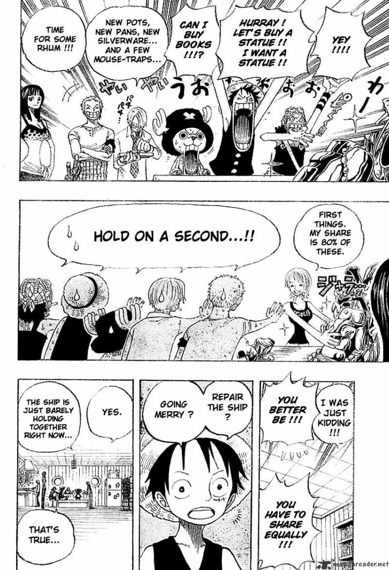 One Piece - Chapter 303 : The Pirates With Tones Of Gold