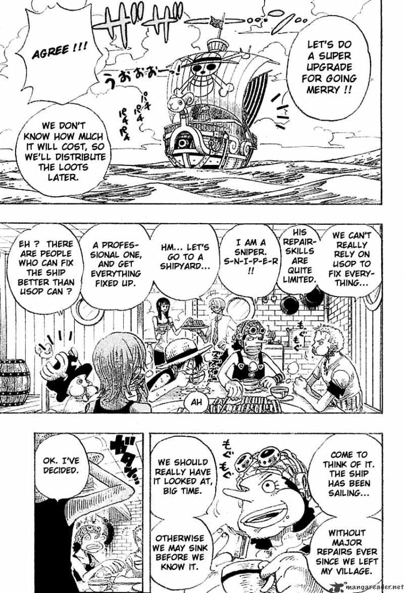 One Piece - Chapter 303 : The Pirates With Tones Of Gold