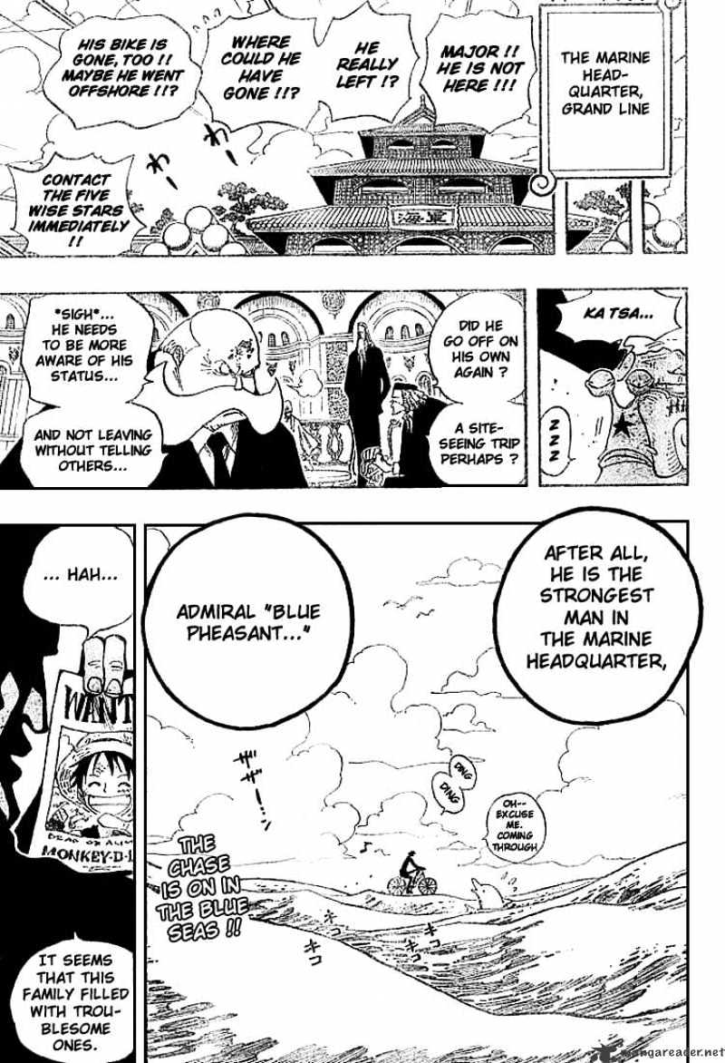 One Piece - Chapter 303 : The Pirates With Tones Of Gold