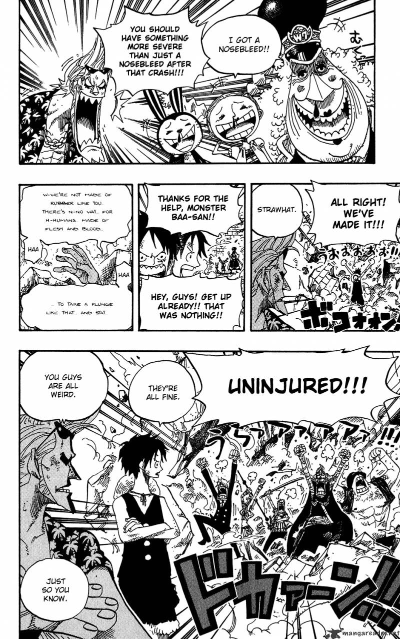 One Piece - Chapter 400 : The Key To Release