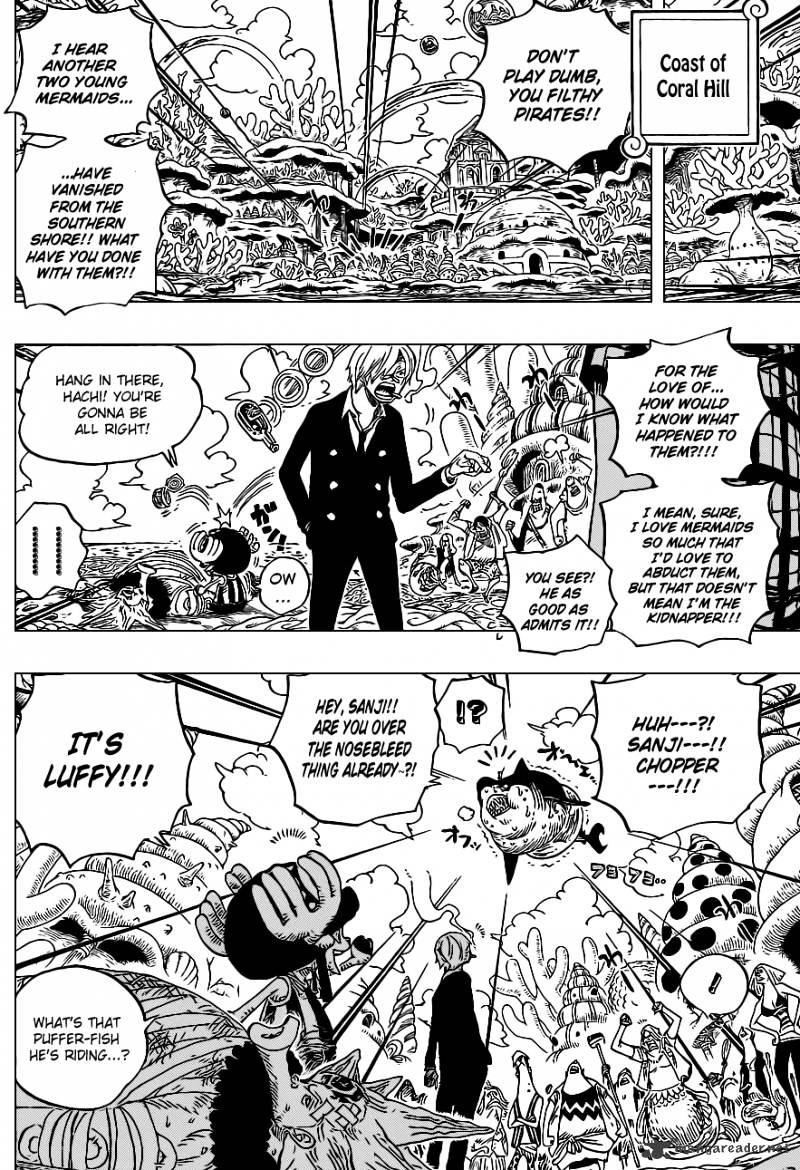 One Piece - Chapter 617 : The Shocking Incident At Coral Hill