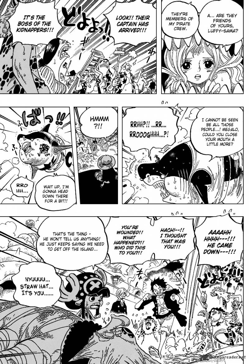 One Piece - Chapter 617 : The Shocking Incident At Coral Hill