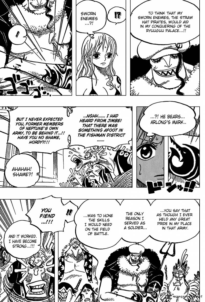 One Piece - Chapter 617 : The Shocking Incident At Coral Hill