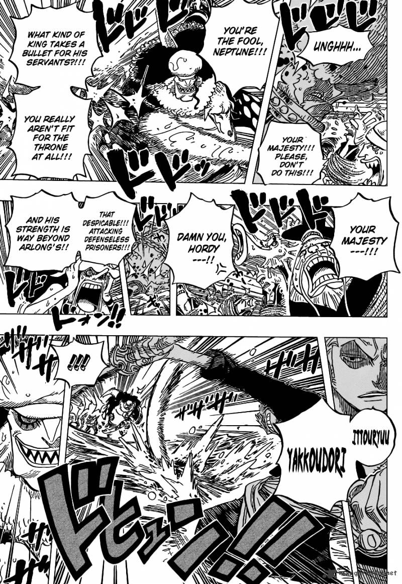 One Piece - Chapter 617 : The Shocking Incident At Coral Hill