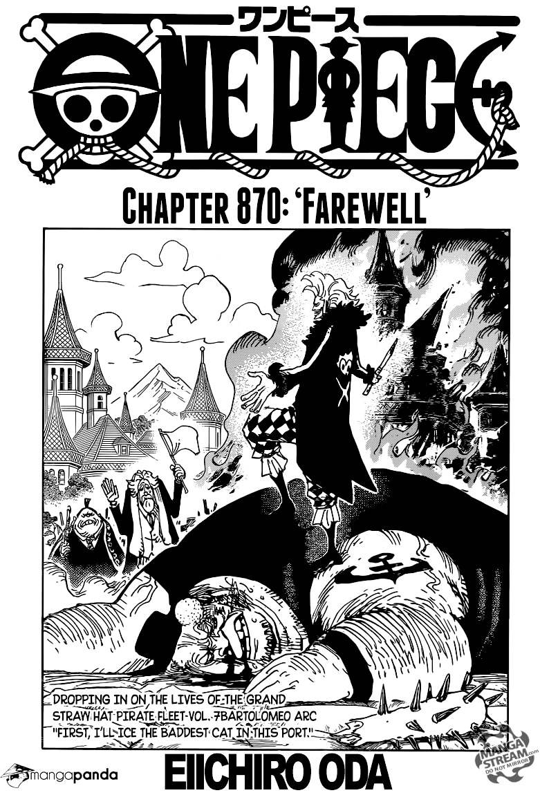 One Piece - Chapter 870 : Farewell