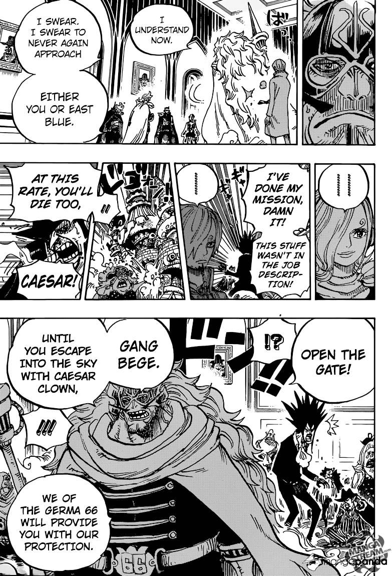 One Piece - Chapter 870 : Farewell