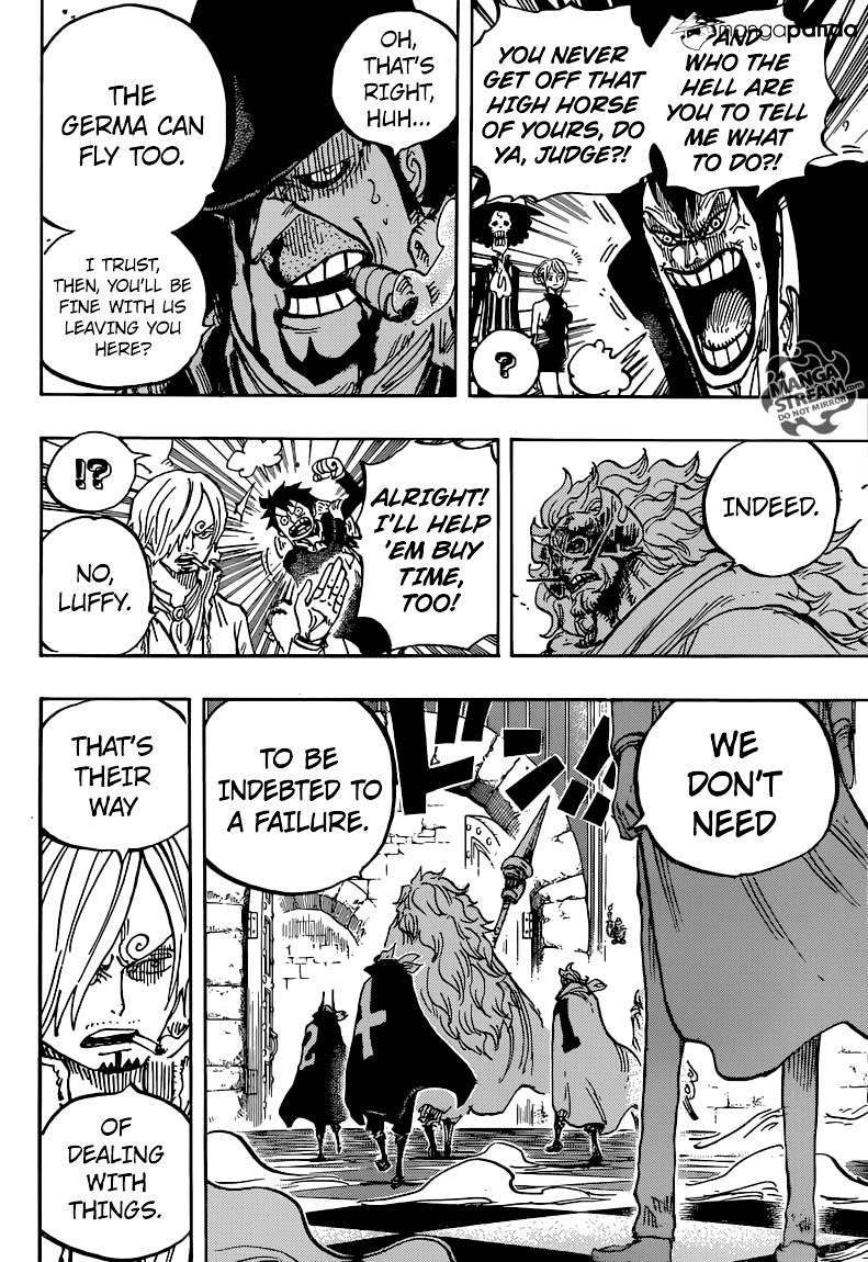 One Piece - Chapter 870 : Farewell