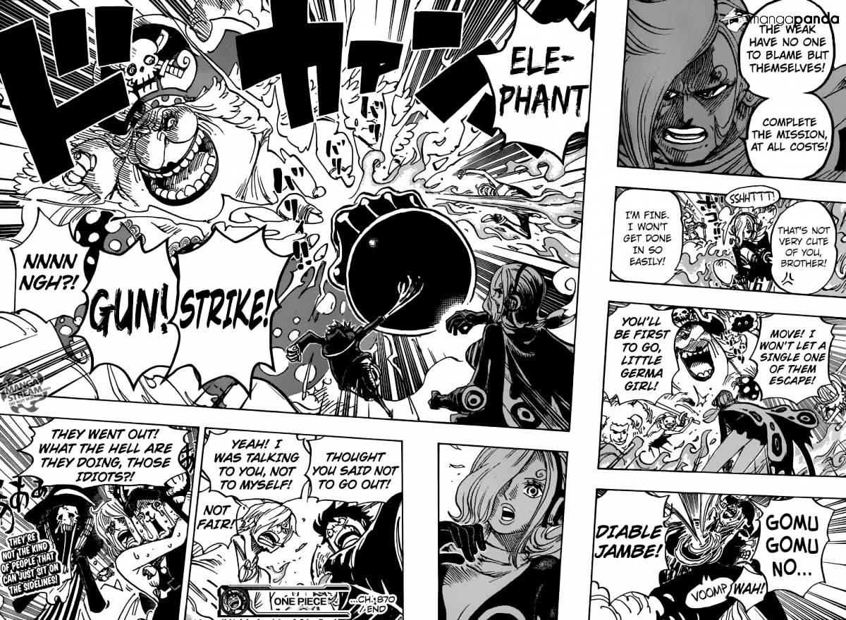 One Piece - Chapter 870 : Farewell