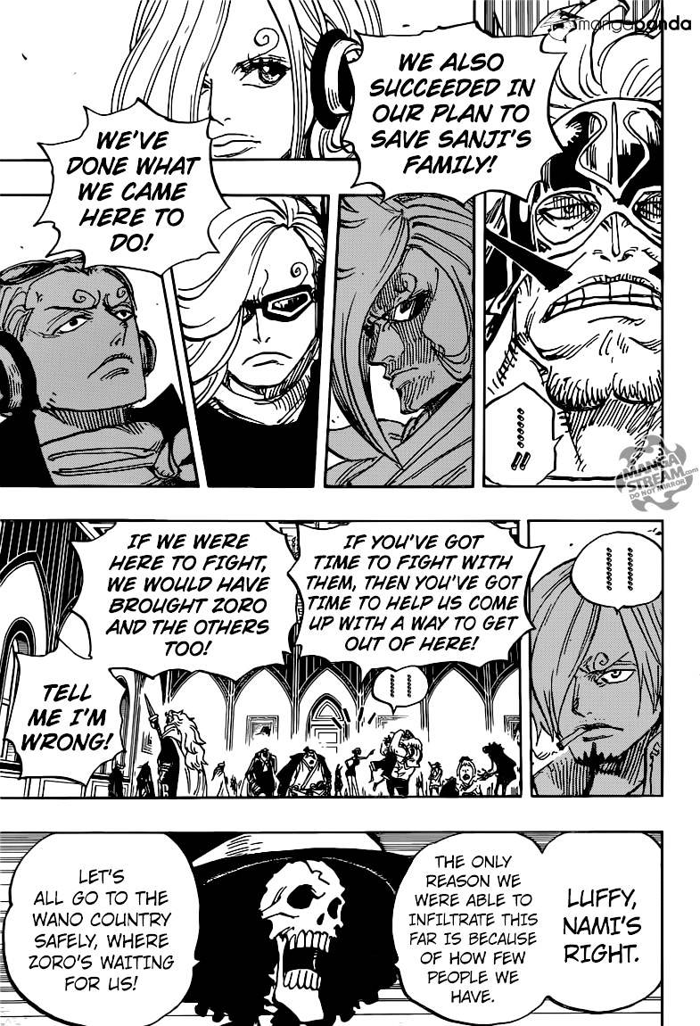 One Piece - Chapter 870 : Farewell