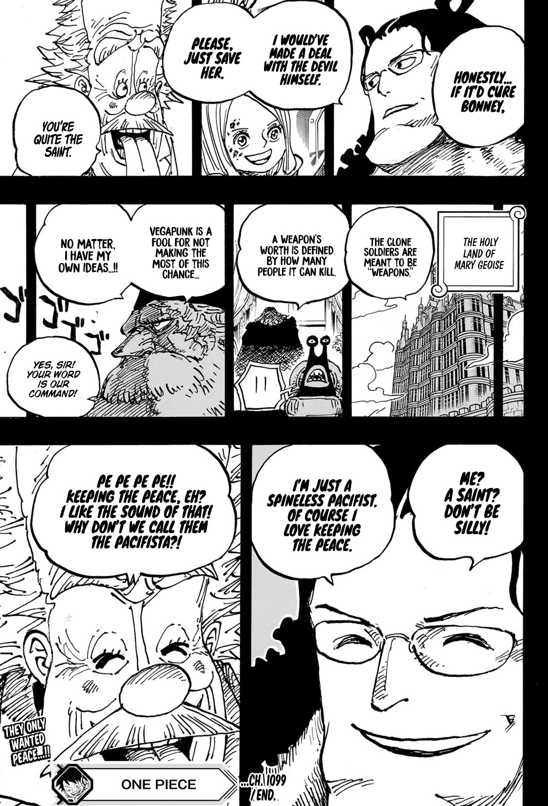 One Piece - Chapter 1099: Pacifist