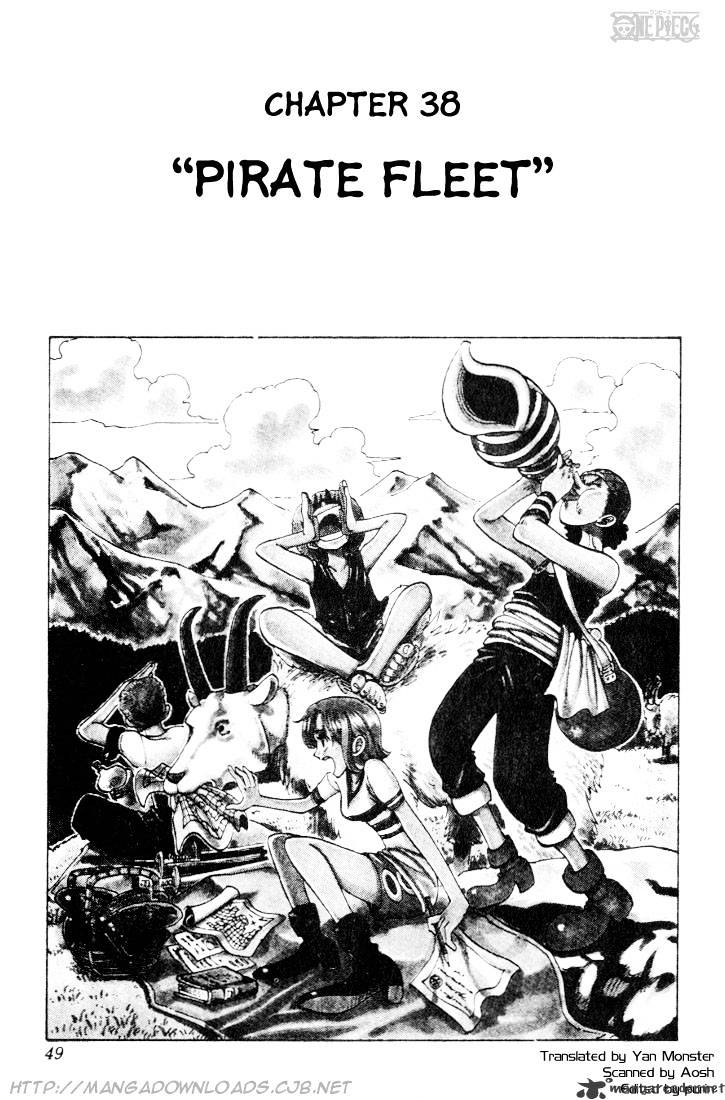 One Piece - Chapter 38 : The Pirates Group