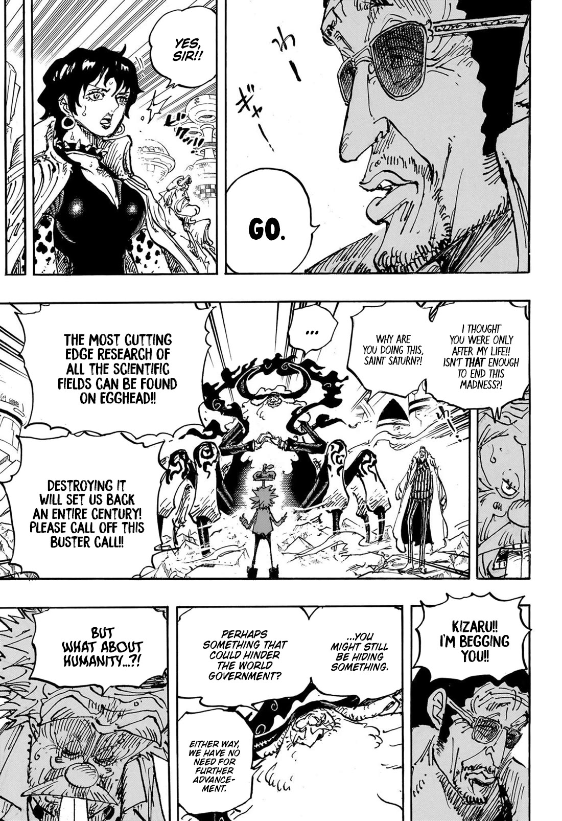 One Piece - Chapter 1105: The Height Of Folly