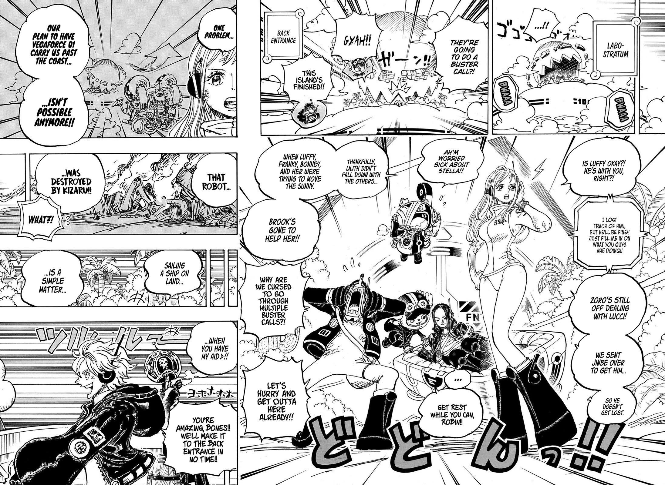 One Piece - Chapter 1105: The Height Of Folly