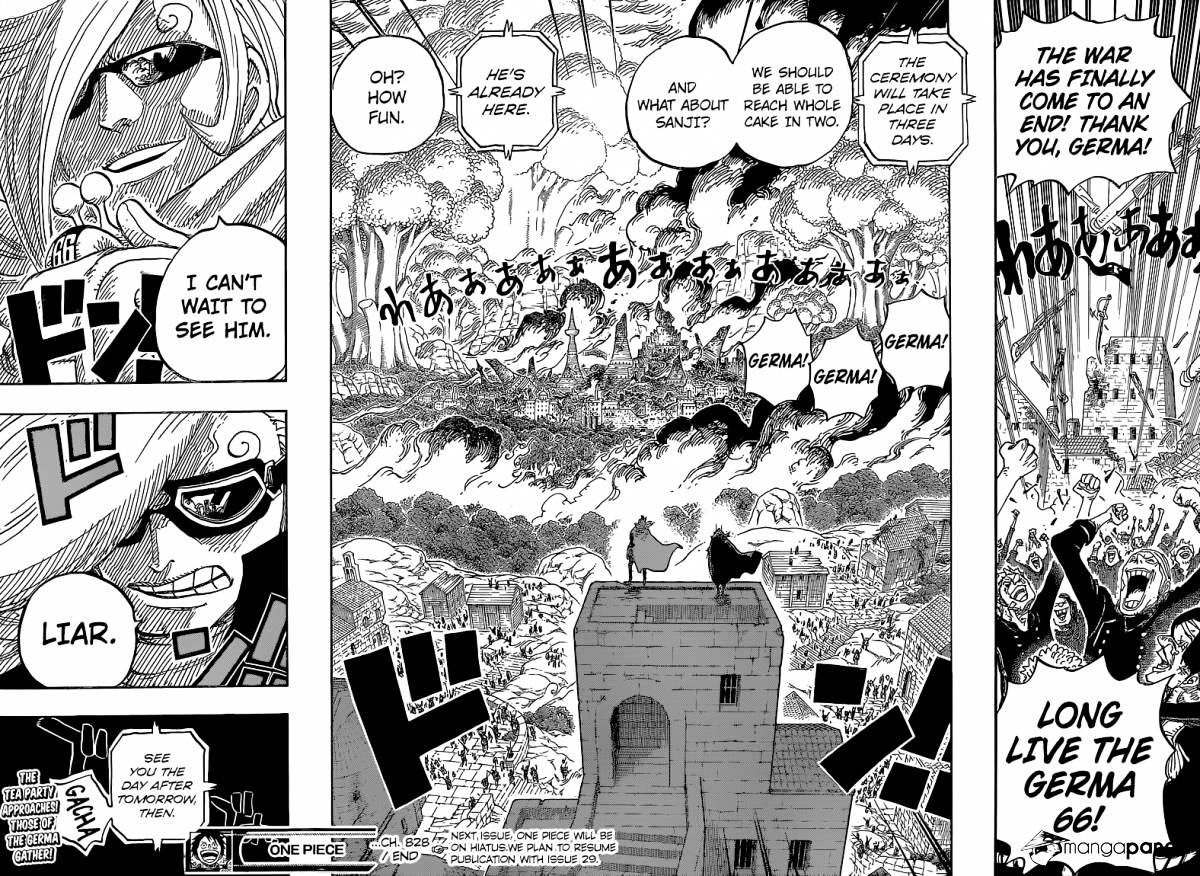 One Piece - Chapter 828 : 001 And 002