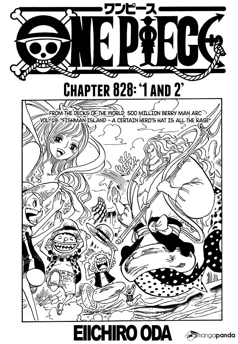 One Piece - Chapter 828 : 001 And 002